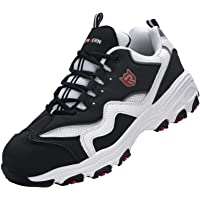 Zapatos de Seguridad Hombre Mujer-S1-SBP SRC Anti-Deslizante Punta de Acero Ultraligero Transpirables Zapatillas de…